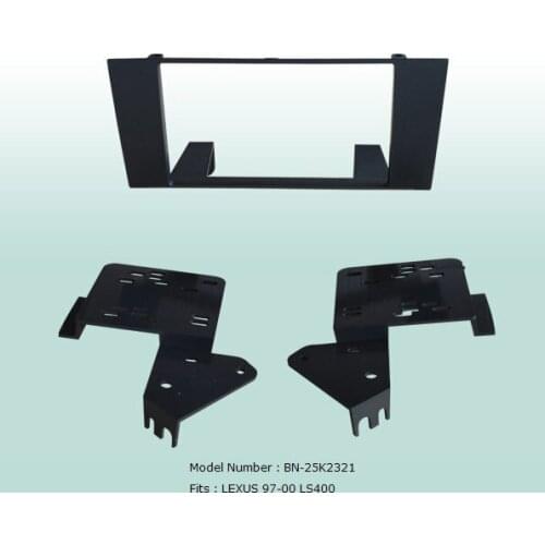Car Fascias Double Din Audio Panel Frame Dash Kit For Lexus LS400 1997 1998 1999 2000