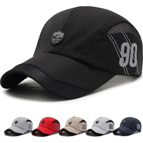 Quick-drying mesh breathable baseball cap outdoor sun hat mountaineering cap leisure sports baseball cap cap