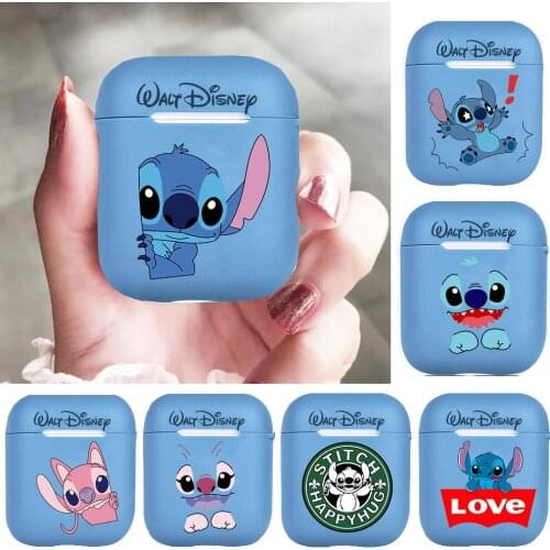 Stitch DesignPattern Case for Airpods Pro 1/2 Cover Protective Earphone Cases Headphones Funda Protective For Airpods Coque