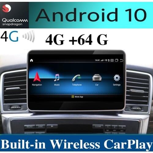 For Mercedes Benz ML 350 250 400 550 63 MB W166 AMG NTG Navi Car Radio Stereo Audio Navigation GPS Accessories Android Screen