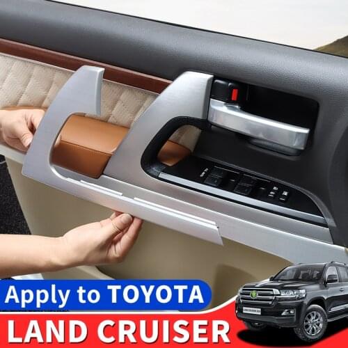 For Toyota Land Cruiser 200 Interior Modification Car Door Handle Handle Button Panel Assembly Original Car Kit Accessories