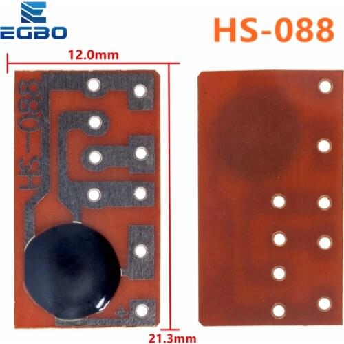 EGBO 10PCS HS-088 Dingdong Tone Doorbell Music Voice Module Board IC Sound Chip For DIY/Toy