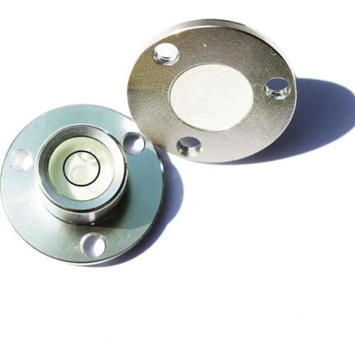 Flange Bubble Level Total Station Blisters Spirit Level Bubble for Electronic Weighing Scale Diameter 24*13*10 mm 1PCS