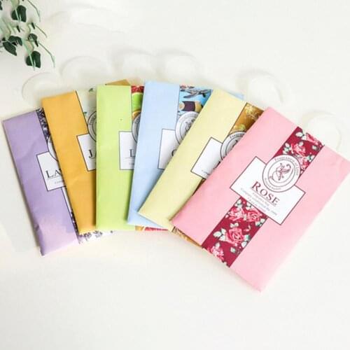 Hot Sale Fresh Air Bag Scented Fragrance Home Wardrobe Drawer Car Perfume Sachet Bag Package Natural Smell Home Fragrance Sachet