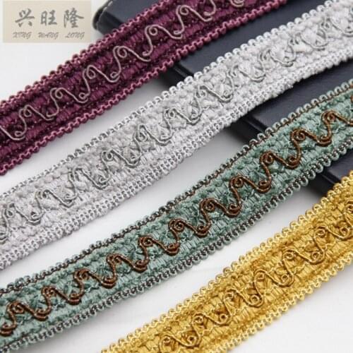 XWL 12M/Lot 3cm Width Lace Trim Edging Wedding Garment Pillow Braid Lace Accessories Ribbon DIY Sewing Home Textile Decoration