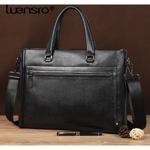 LUENSRO Men's Bags For Documents
