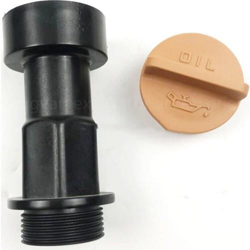 Free shipping excavator parts for Doosan Daewoo DH55/60/80 flywheel gear 4TNV94/98 engine oil cap filler pipe