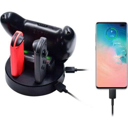 Multifunction Controller Charger Charging Dock Station For Nintendos Swicth Joycon NS Pro Controller For Switch
