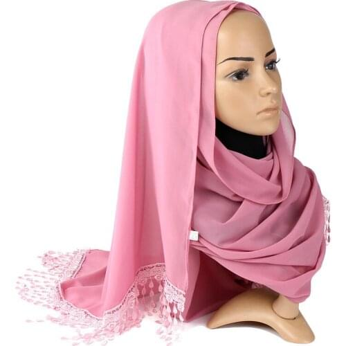 Spring and summer new arrival casual trend chiffon light high quality fresh scarf sunscreen beach solid thin vintage scarf