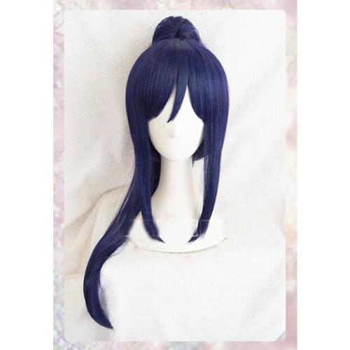 Anime LoveLive Sunshine Aqours Kanan Matsuura Wig Cosplay Costume Love Live Women Synthetic Hair Halloween Party Wigs+wig Cap