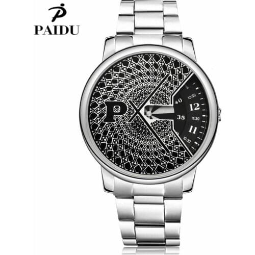 Luxury Paidu Watch Special Design Full Steel Watches Fashion Luxury Elegant Ladies Wristwatch Male Clock Quartz high relojes