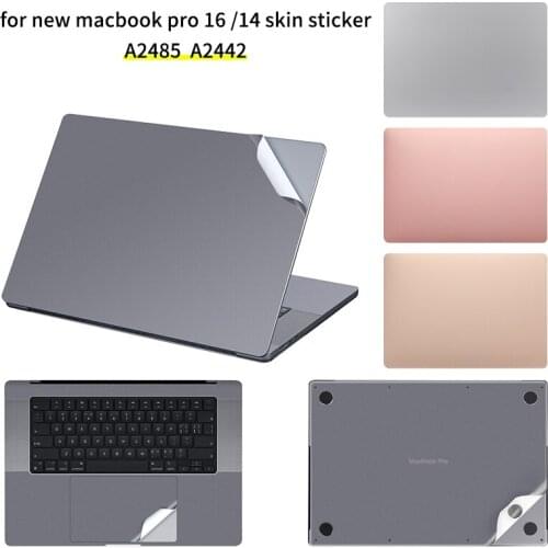 Laptop sticker skin MacBook Air 13.3 A2337 2020 for MacBook pro13 /16 inch Include Top + Bottom +Palm Rest Protective cover