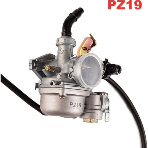 Universal Carburetor PZ19 19mm Carb for 50 70 90 110 125cc ATV Quad 4 Wheeler Dirt Bike Motorbike Motorcycle Carburetors