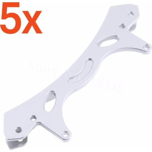 5pcs/Lot Aluminum Rear Shock Mount Plate For 1/5 HPI Baja 5B 5SC 5T SS 87551 Hop Up CNC Anodized