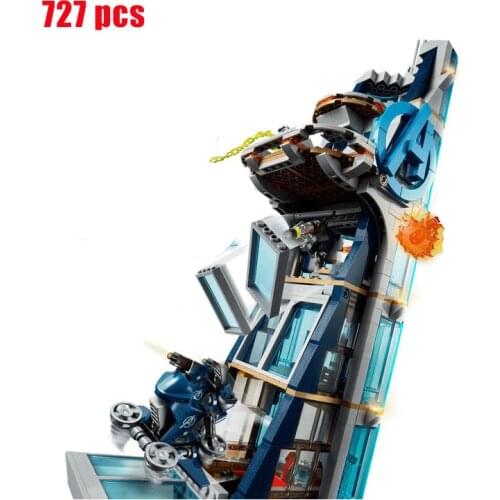New 727 pcs of building block toy superhero series classic movie model building block girl boy toy gift
