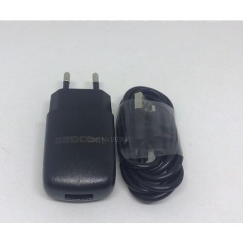 Doogee Shoot 2 AC Power Adapter Original Travel Charger EU Plug Adaptor +USB Cable DC Data Line For DOOGEE Shoot 2 Cell Phone