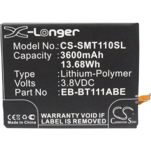 Cameron sino 3600mah battery for LEGO Ninjago Movie Edition WiFi for SAMSUNG Galaxy Tab 3 Lite 7.0 3G 3V SM-T110 SM-T111