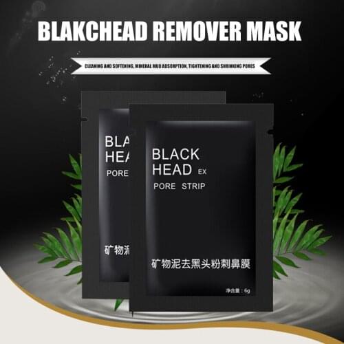 Black Mask Blackhead Remover Purifying Peel Off Mask Charcoal Mask Deep Cleansing Acne removal Nose Face Pore WH998