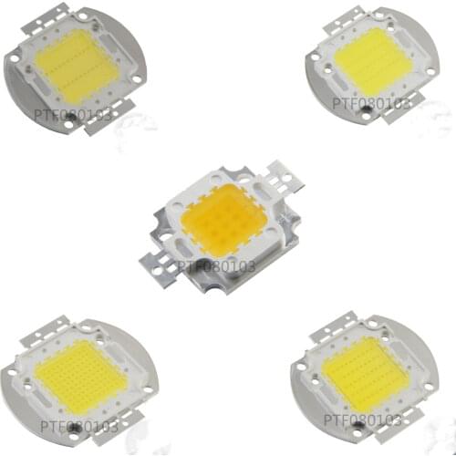 2 PCS LED COB Chip 10W 20W 30W 50W 100W White Warm White Cold White Super Bright High Power For Floodlight chip