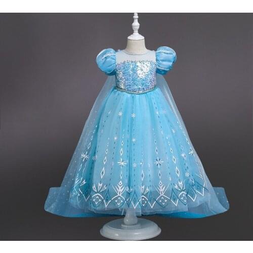 Toddler Girls Tulle Princess Dress 1-5 Year Kids Baby Elegant Wedding Tutu Prom Children Communion Formal Evening Party Clothes