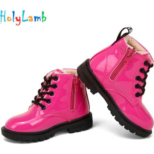 Зимняя обувь для девочек HolyLamb China At AliExpress