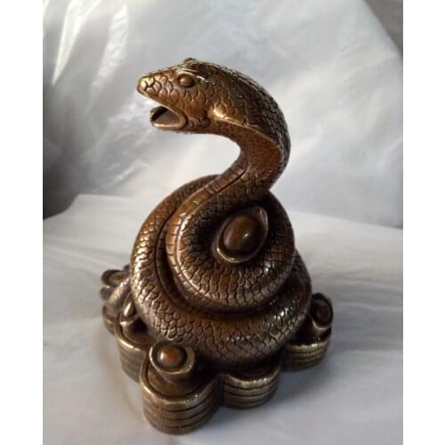 China Folk sculpture decoration collection snake sculpture collection handicraft