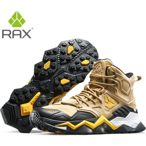 RAX Running Shoes Men Women Outdoor Sports Footwear Lightweight Breathable Sneakers Air Mesh Upper Non-slip Natural Rubber Outso