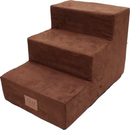 Pet Dog Stairs Climb Ladders Sponge Steps Up Ladders Small Dog Cushions Dogs Climb High Cats and Dogs Can Be Customized