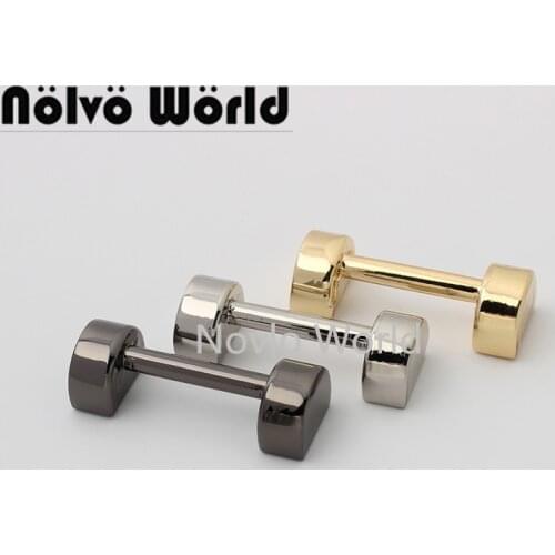 Nolvo World 5-20-100pcs 3/4'' gold color arch bridge arch connector small u ring rectangle chain bag hardware