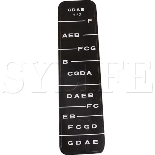 Finger Guide Fingerboard Note Sticker 1/2 Violin Learing Assistance