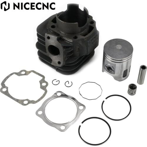 NICECNC For Polaris Predator 90 03-06 Scrambler 90 01-02 Sportsman 90 01-06 52mm Engine Cylinder Top End Rebuild Gasket Kit