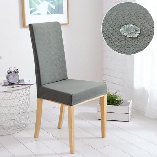 Latest Waterproof Functional chair Cover Japanese-style Elastic chair cover Europe one-piece Simple hotel restaurant chaircover