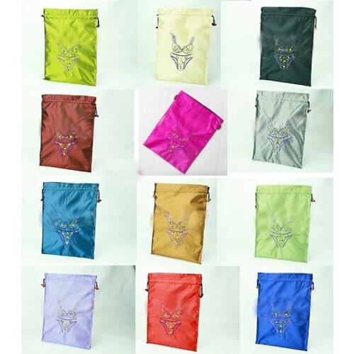 Wholesale10pc Chinese Handmade Embroiderd Underwear Cloth&Shoe Bags Pouch Purse