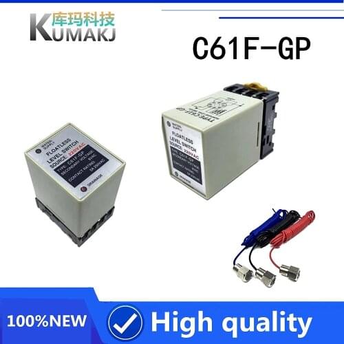 1PCS C61F-GP Water Supply And Drainage Level Relay Water Tank Pump Boiler Automatic Water Level Controller Switch AC220V 24VDC