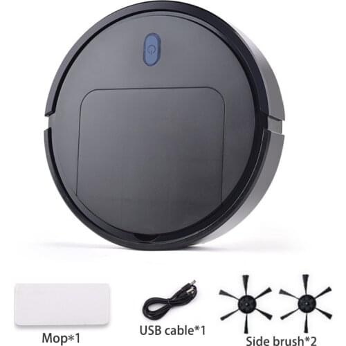 Mopping Robot Vacuum Cleaner USB Charging Household Cleaning Sweeping Cleaner Home Dust Removal Hair Collector Robot aspirador