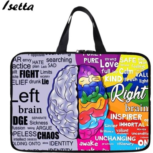 Brain Laptop Handbag Sleeve Shoulder Bag Notebook Carrying Case For 13 14 15.6inch Macbook Air ASUS Acer Lenovo Dell