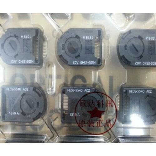 [VK] original HEDS-5540#A02 HEDS-5540 A02 Encoders 3 Channel 500 CPR 3mm Metal CW