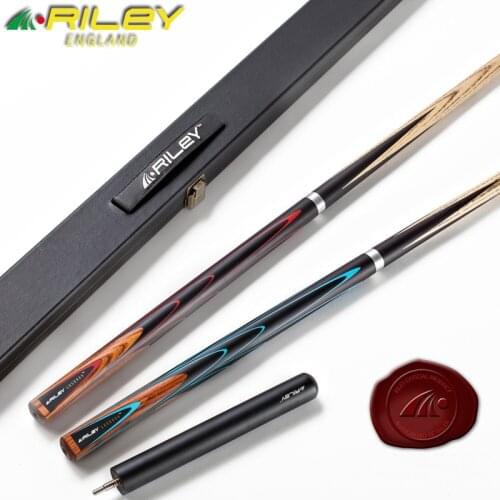 RILEY RLG High Quality Ash Wood 3/4 Snooker Cue 10mm Tip Snooker Cue Case Set 9 inch Extension,Two Case Options China