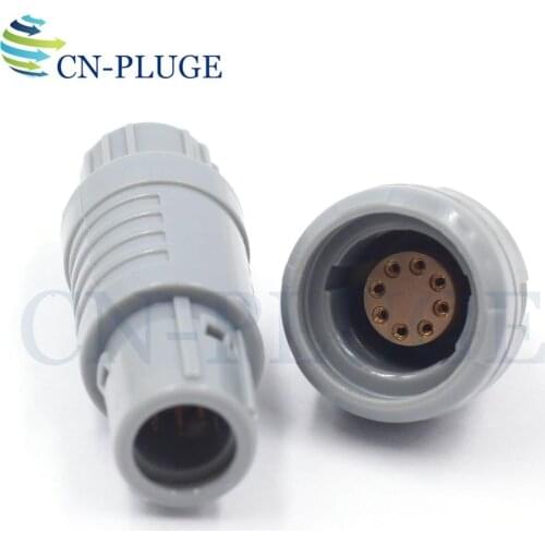 M17 CAB/CLB 8-pin Medical Electronic Circular Socket Connector Plastic Wire Connector Plug & Socket