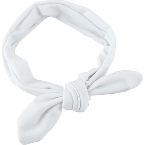 8PCS Baby Kids Girls Rabbit Bow Ear Hairband Headband Turban Knot Head Wraps summer beach Headband baby shower decorations