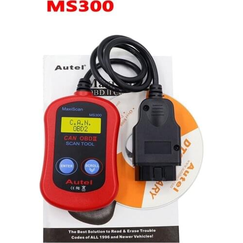 Autel MaxiScan MS300 Auto OBD2 EOBD Code Reader Scanner Data Tester Diagnostic Tool Same As AL301