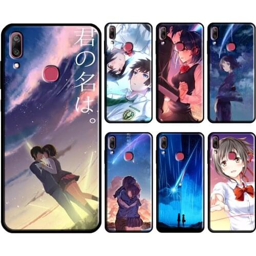Anime Your Name Phone Case For Huawei Y9S Y7A Y5P Y6P 2020 Y5 2017 Y6 Y7 Prime 2018 2019 Nova 2 5T Coque