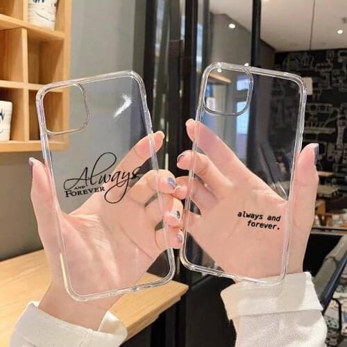 The Vampire Diaries Phone Case Transparent for iPhone 11 12 mini pro XS MAX 8 7 6 6S Plus X 5S SE 2020 XR