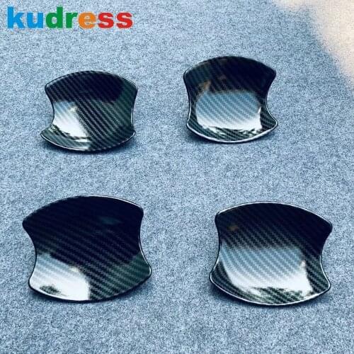 For Nissan Note 2020 2021 2022 ABS Chrome Outer Side Door Handle Cup Bowl Cover Trim Stickers Car Styling Accessories 4pcs