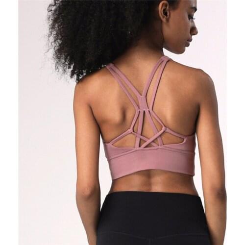 Women Sports Bra Top Female Fitness Gym Bra Hollow Breathable Top Sexy Running Yoga Bra Sportswear Fitness Workout