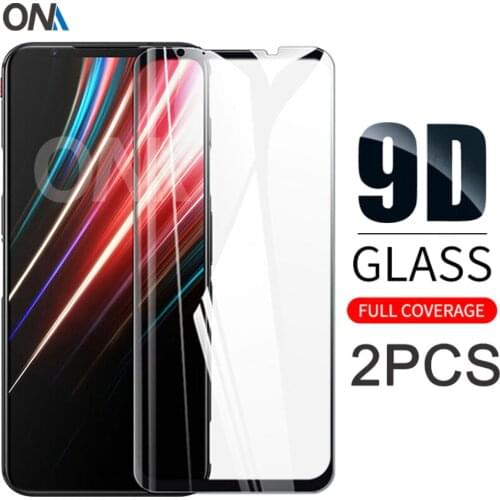 2Pcs 9D Curved Tempered Glass For ZTE nubia Red Magic 5G Screen Protector ZTE nubia Red Magic 3 3S Protection Glass Film
