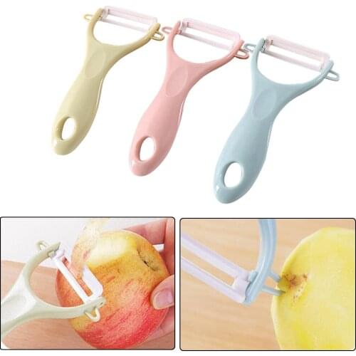 Ceramic Y Peeler Fruit Vegetable Ultra Sharp Zirconia Kitchen Cutlery for Carrot, Potato, Zucchini, Cucumbers, Veggie