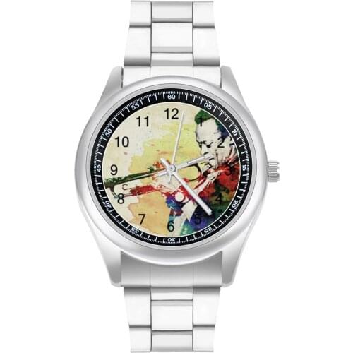 Miles Davis Quartz Watch Fashion Cool Wrist Watch Stainless Man Spring Photo Wristwatch