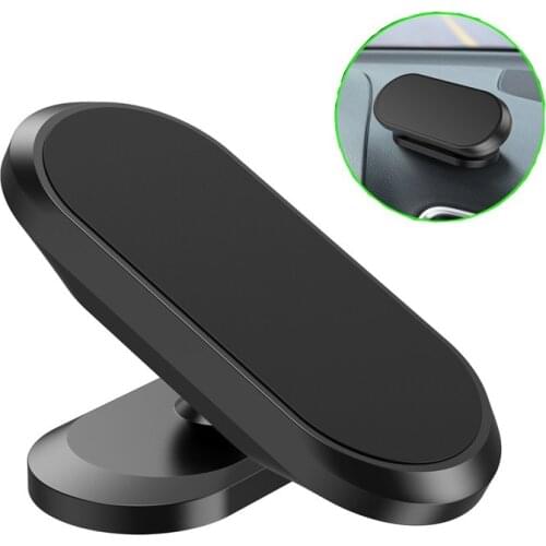 Magnetic Car Phone Holder Dashboard Magnet Phone Stand For iPhone Max Xiaomi Zinc Alloy Magnet GPS Car Mobile phone Mount