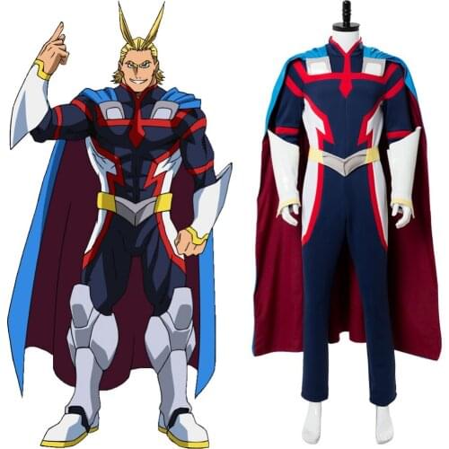 My Hero Academia Two Heroes Young All Might Cosplay Costume Boku no Hero Academia Cosplay Outfit Uniform Halloween Costumes